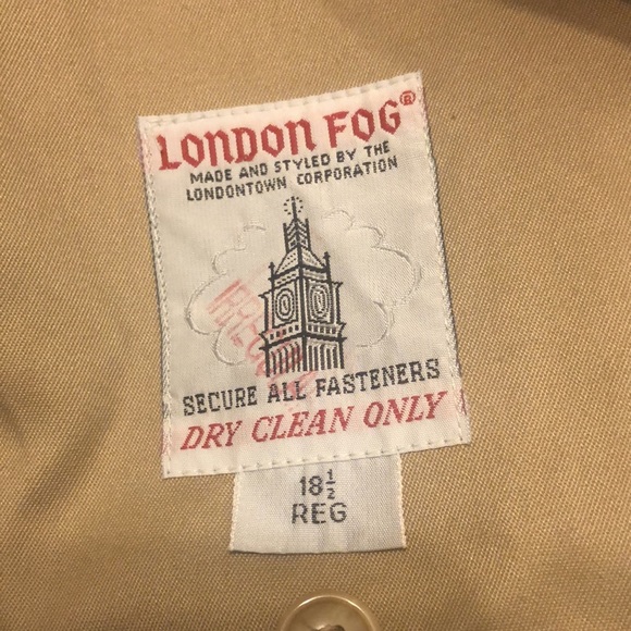 London Fog Trench Coat - Picture 5 of 7